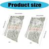 Elegant Rose Lace Curtains 63 Inches Long Florals Embroidery Window Panels for Bedroom Light Filtering Privacy