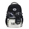 Schoolbag Japanese high-value women's new backpack female students niche campus shopping versatile class schoolbag backpack