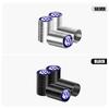 4PCS 3D Metal Car Wheel Tires Valve Caps Tyre Dust Cover For Volkswagen Polo Sharan Golf Scirocco Touran Touareg VW GIT Tcross BA5