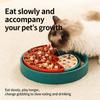 Slow Eating Pet Bowl - Special Bowl For Slow Eating Special Plate For With Fast Eating Habits -choking Pet Bowl 360° Rotating Feeder