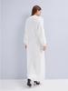 Winter Plush Long Knitted Cardigan Fashionable Warm Coat Jacket