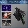 Engine Coolant Thermostat Housing Assembly for Ford FOCUS II for Ford FUSION