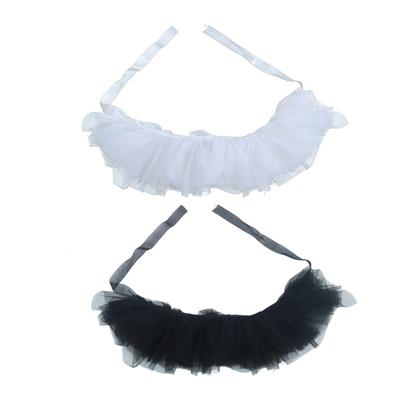 Gekräuselte Choker-Halskrause Viktorianisch Abnehmbarer Kragen Spitze Halskrause Für Damen Cosplay-Veranstaltungen Und Theateraufführungen
