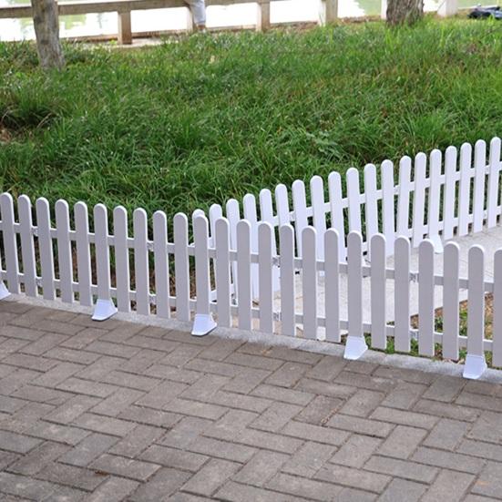 Plastic Garden Retaining Fence Garden Edging Border Panels with Stakes No Dig Landscape Edging Border for Yard Path Lawn