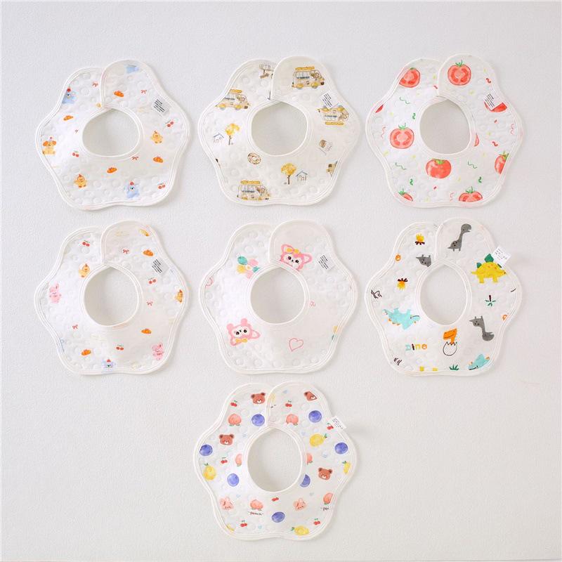 Waterproof Cotton Newborn Bib & Belly Protector for Boys and Girls