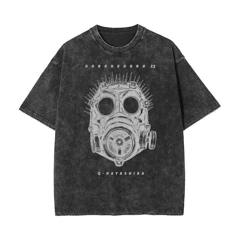 Cartoon Dorohedoro T Shirt For Teens Boys Cotton Short Sleeve Casual Fashion