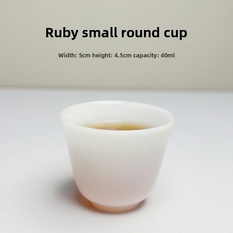 

Dehua White Porcelain Ice Jade Ceramic Tea Cup Master Drinking Cup Personal Use Chinese Gongfu Tea Set Minimalist Design Gift 200ml