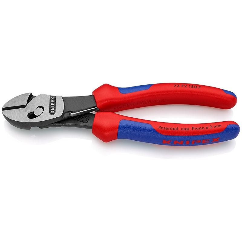 

Бокорезы Knipex Kn-7372180f Twinforce с двойной шарнирной пружиной 180 мм