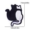 Cute Cat Duck Animal Cartoon Iron On Embroidery Patch for Kids Clothing Backpack Jacket School Bag Kawaii Design Decoration
