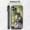 V-Violet Love Anime V-E Phone Case For iPhone17,16,15,14,13,12 Plus,Max Soft Silicone Black Cover