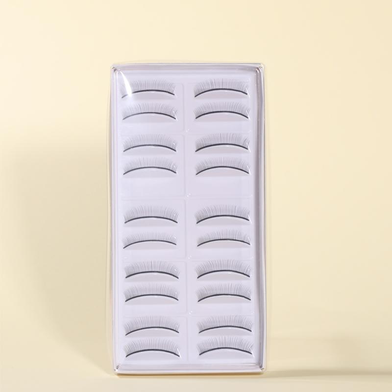 RISI Private Label Practice Lash Strips Training Wholesale Factory Eye Lash Practice 10 Pairs Lash Extension Practice Strips чёрный