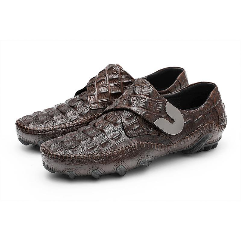 New Octopus Men's Doudou Shoes Cowhide Casual Leather Fashion Men's Shoes