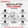 Wentylator Wiatrak Cyrkulator Podłogowy 60W Klausberg Kb-7516