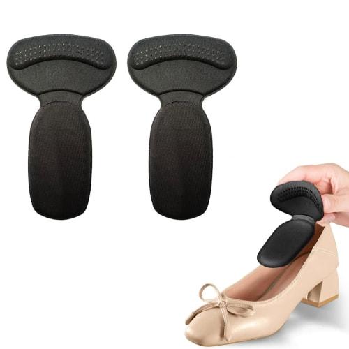 T-shaped Heel Pads for Shoes, Preventing Blisters, Providing Protection and Cushioning, Preventing Slippage When Wearing Shoes That Are Too Big, Provi