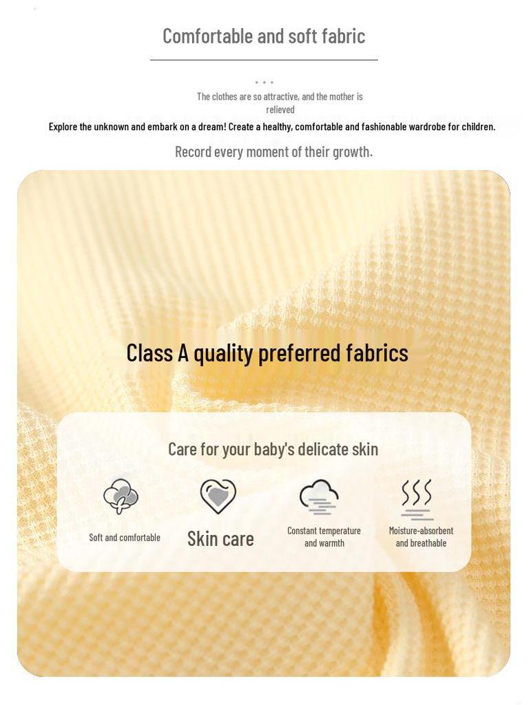 2026 Spring & Autumn Newborn Doll Collar Baby Girl Romper - Super Cute Crawling Outfit