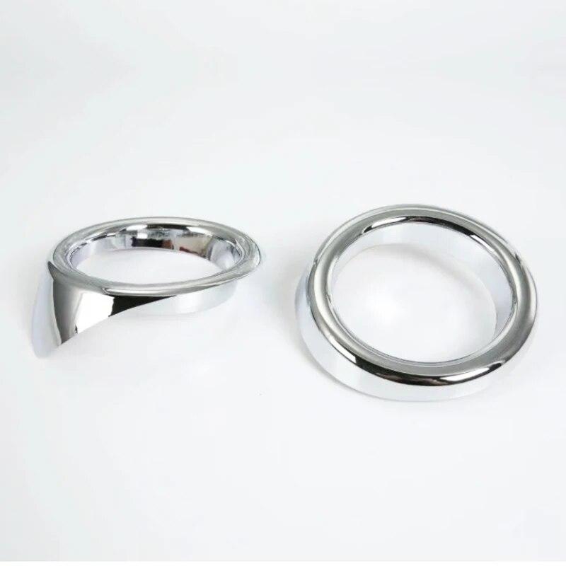 Stilizare auto Pentru Subaru XV Crosstrek 2017 2018 ABS Crom Acoperișuri Ornamente Bezel Lampa de Ceață Față Molding