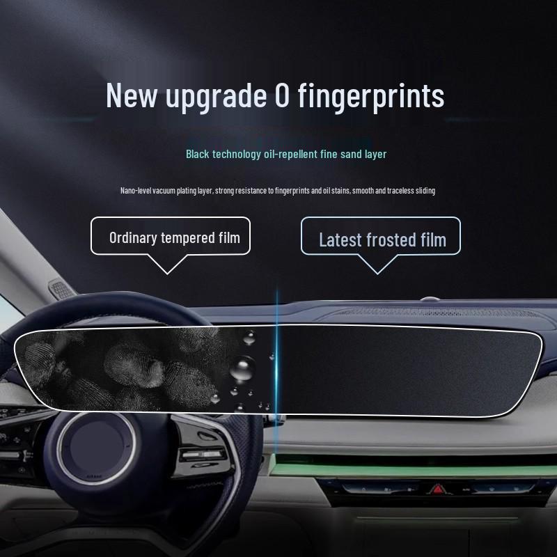 Tempered Glass Screen Protector for 2024 Buick GL8 PHEV Navigation Display
