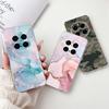 Soft Liquid Silicone Back Cover For Honor Magic 7 Pro Magic6 Lite Magic 5Lite Phone Case Marble Gothic Style Cartoon Clear Coque