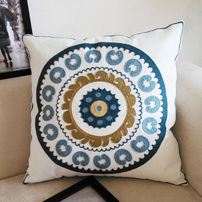 Stickerei Kissenbezug Kissen Heimdekoration Kissen Kissenbezug Sofa Dekokissen Dekoration Capa De Almofada Cojines Coussin