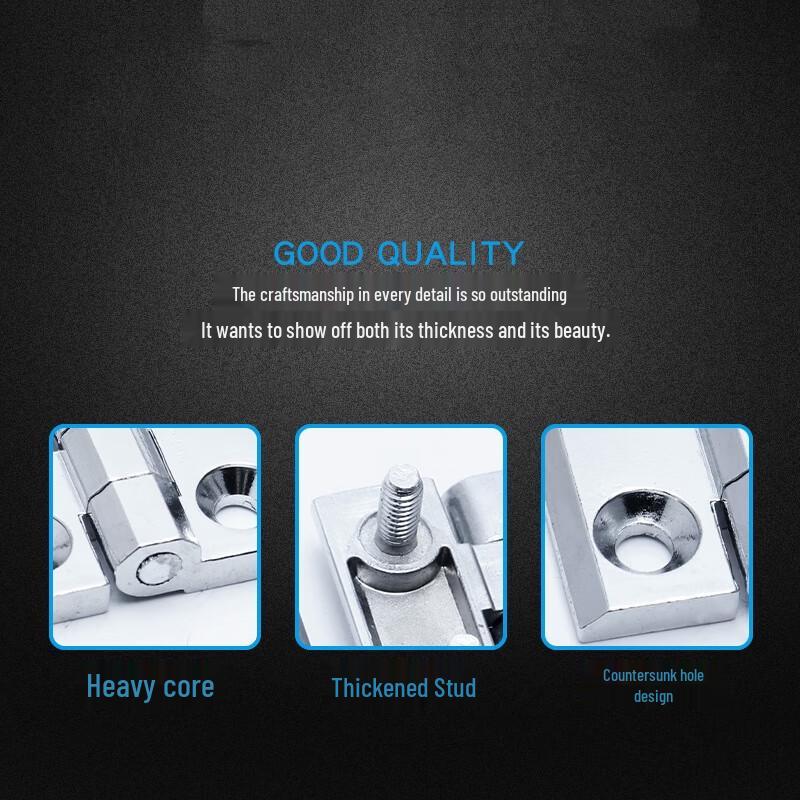 Heavy-Duty Zinc Alloy Distribution Box Hinges