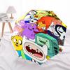 Adventure Time Characters Automatic Umbrella - Suitable Travel Outdoor Portable Umbrella Birthday Gift Daily Essentials