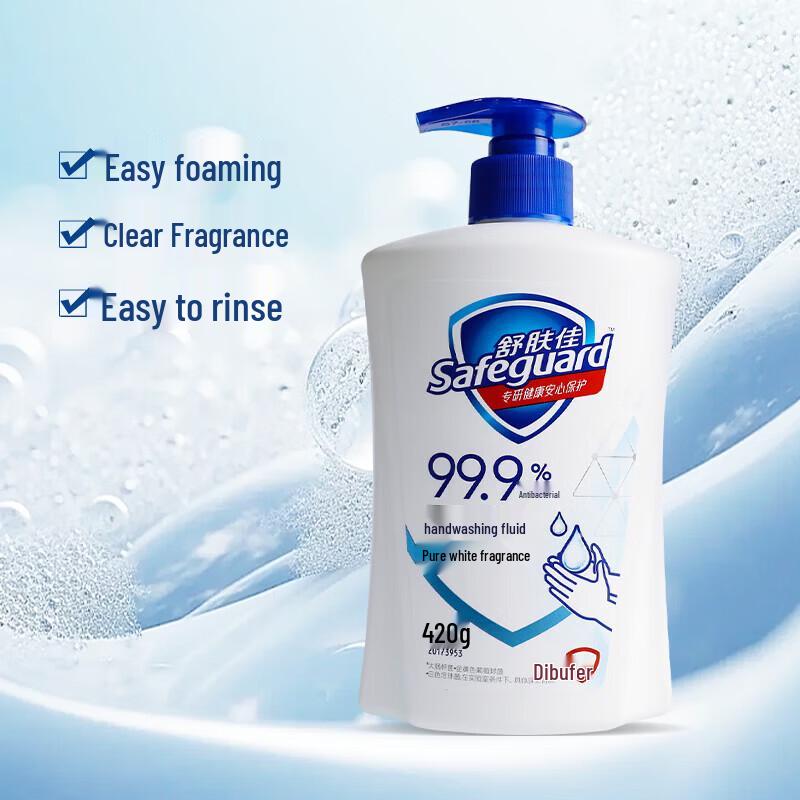 Safeguard Antibacterial Hand Wash Twin Pack