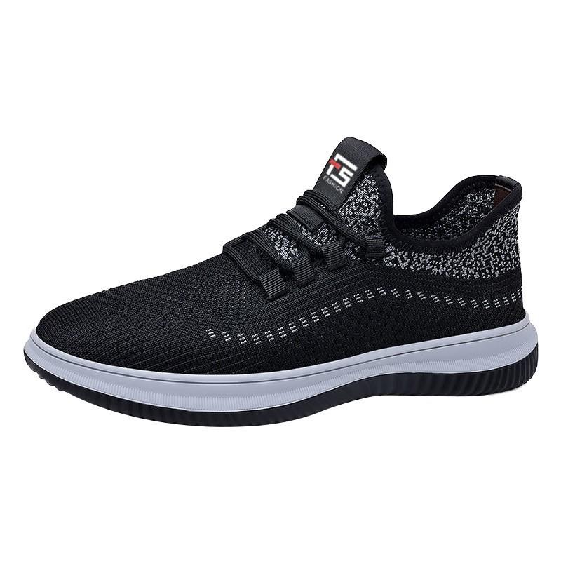 Men's Shoes Autumn New Breathable Mesh Casual Shoes Thin Lightweight Hollow Mesh Sports Shoes
