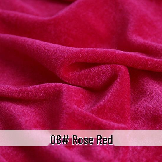 Gold Velvet Dense Fabric for Stage Curtains and Tablecloths