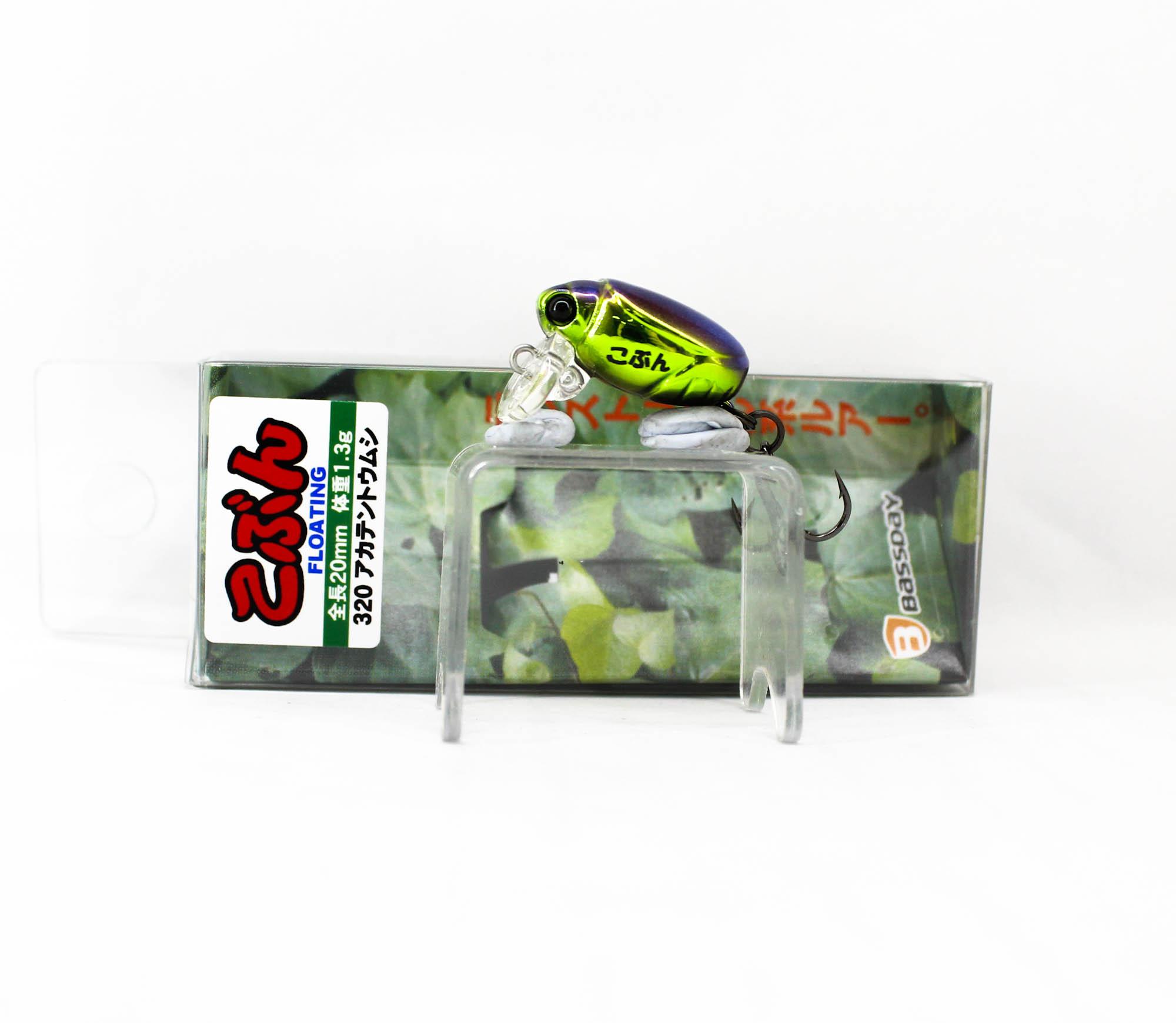 

Bassday Beetle Kobun 20F Плавающий воблер 1.3 грамма 360 (4246)