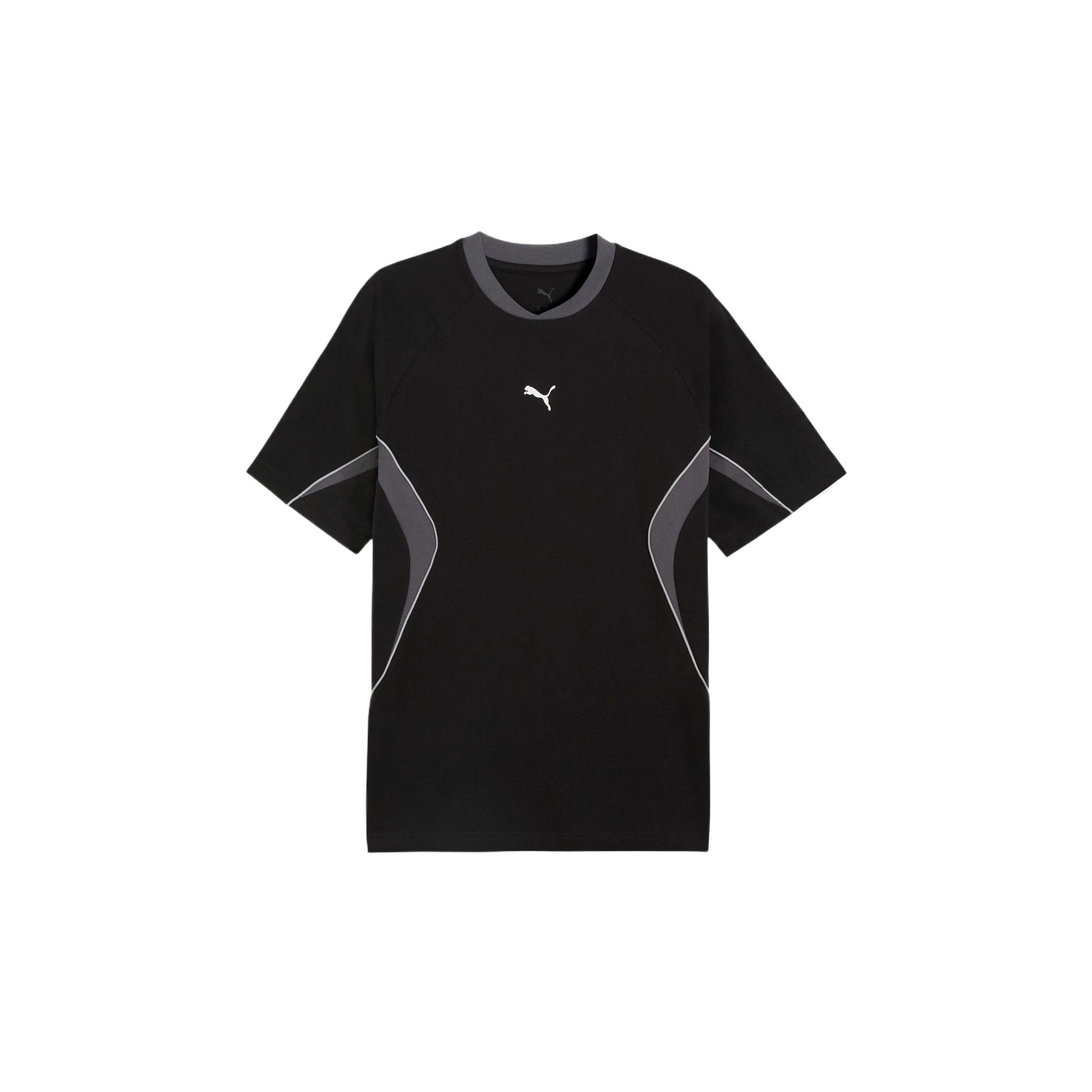 Мужская футболка Puma Ss26 однотонная с круглым вырезом tops 696167-01 S