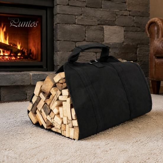 Firewood Tote for Backyard Carrier Bag with Handle, Heavy Duty Large Log Tote, Durable Oxford Cloth Holder Indoor And Outdoor Use Capacity Storage