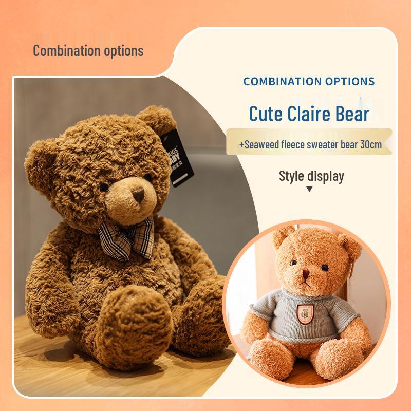 Genuine Super Soft Hugging Teddy Bear Plush Toy - Perfect Qixi Gift for Girlfriend