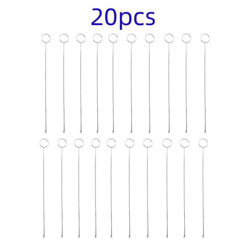 Stainless Steel Sewing Loop Turner Hook For Turning Fabric Tubes Straps Belts Strips For Handmade DIY Home Sewing Tools