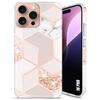 Case for iPhone 16 Pro, Slim Lightweight Hybrid Protection Anti-Scratch Shockproof Pink