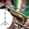 DeeRace [2025 New Arrival - Adjustable Height] Trombone Stand, Foldable, Adjustable Height from 52 To 80cm, Tripod, Stable, Perfect for Commuting, Pra