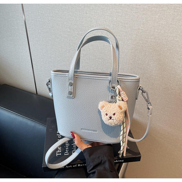 Handbag New Simple Versatile Casual Bucket Bag Popular Messenger Bag Premium Sense