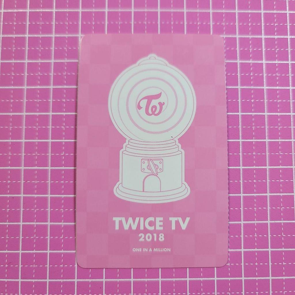 [USED] TWICE Chaeyoung TWICETV Trading Card