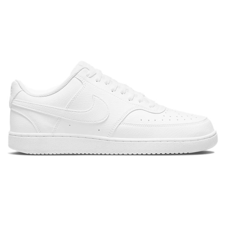 Nike Court Vision Low Next Nature Triple White Herresneakers DH2987-100