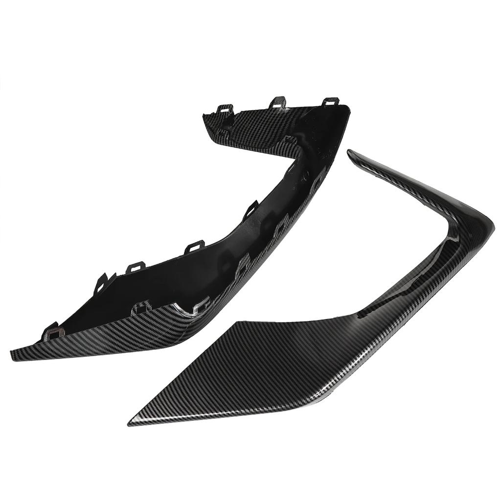 Set Capace Ornament Grilă Lampă Ceață Față Mașină Pentru Ford Focus MK4 ST, ST Line & ST Line X 2019-2025 Capotă Lampă Ceață