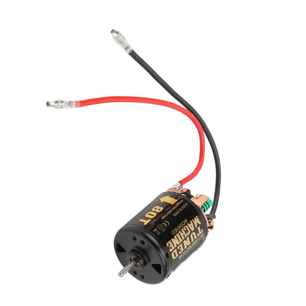 RC 540 Motor 80T Brushed Motor for AXIAL SCX10 90046 110 RC Car Upgrade Parts Accessories