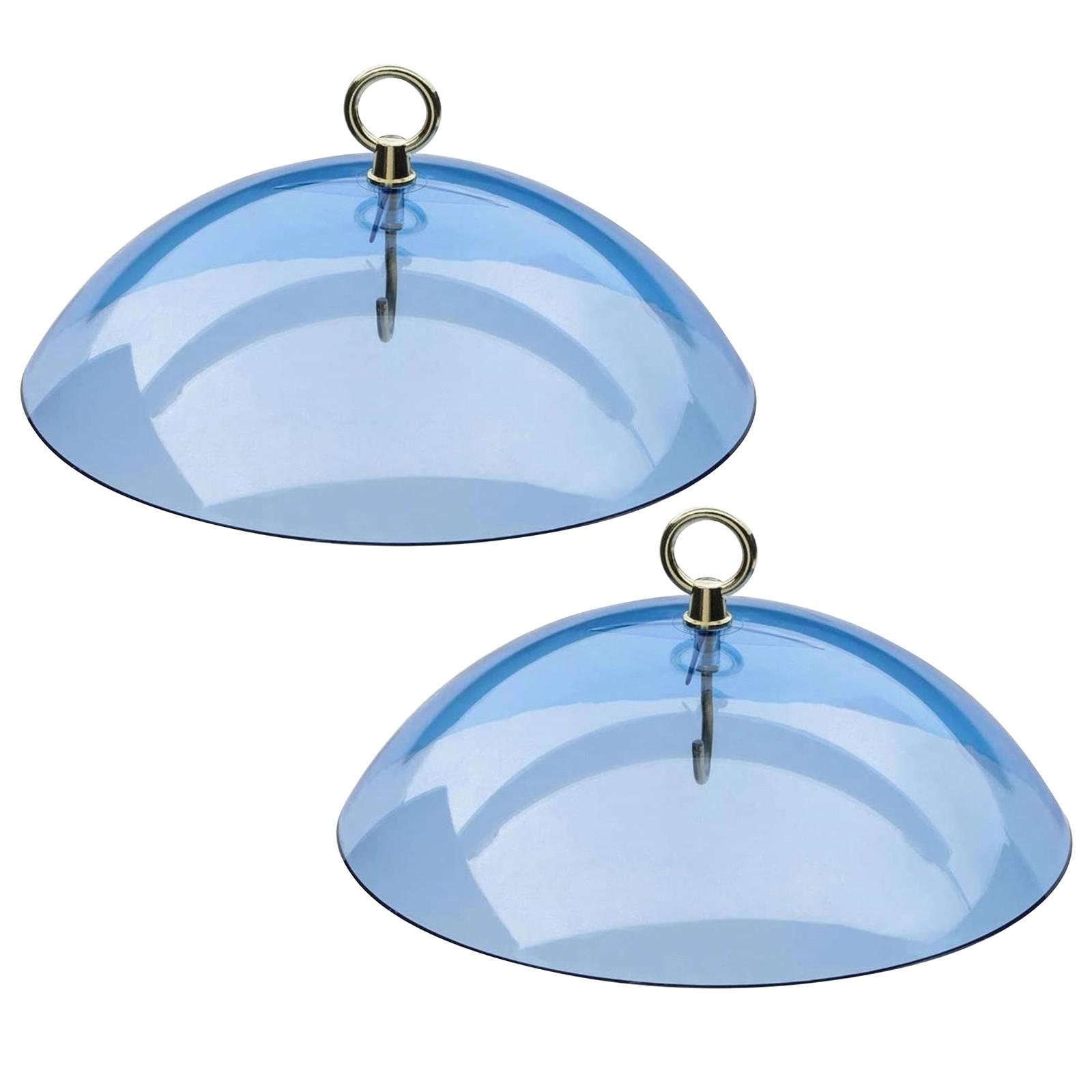 

Защитный чехол для кормушек для птиц, защитный купол, защитный чехол от дождя для подвесных кормушек для птиц E синий