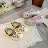 2026 Girls' Summer Princess-Style Sports Sandals - New Beach & Water Shoes with Bao Cartoon Design