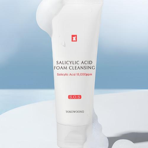 TOSOWOONG Salicylic Acid 18000ppm Foam Cleansing 100ml