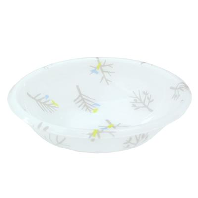 OKA Washbowl Tree Bird (White) Diameter 31cm Regina Acrylic
