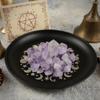 5.5 Inch Decorative Jewelry Dish Round Crystal Stone Storage Tray Meditation Altar Tray  Food