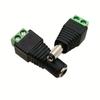 5pairs 12V DC Power Connector Plug Jack Male Female Socket Barrel 2.1mm x 5.5mm Adapter Camera LED Strip Supply Terminal