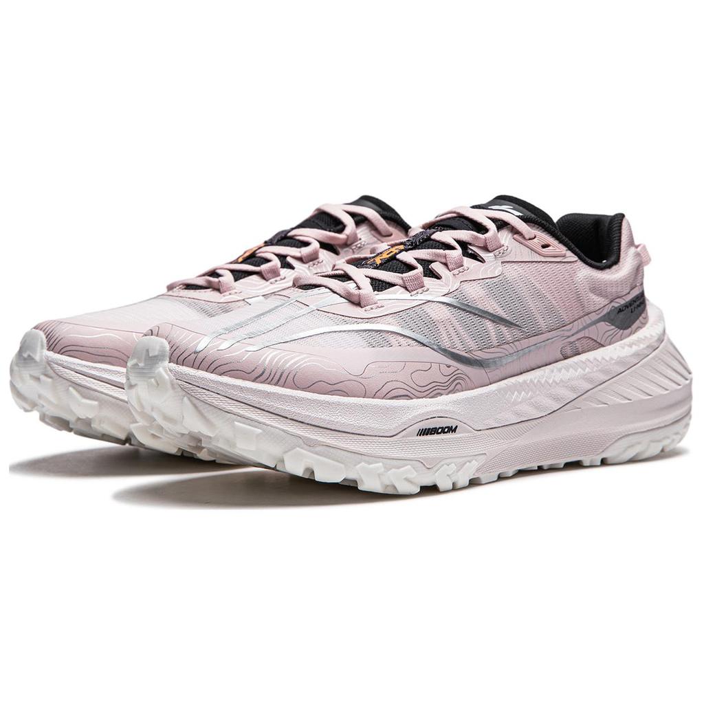 Li Ning Lu Da Technology Da Silk Stable Shock Absorption Anti-Slip Wear-Resistant Support Rebound Low-Top Running Shoes Women Running Shoes ARNU004-2