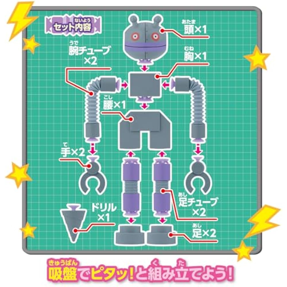 [BANDAI (BANDAI)] Leave Me! stretch it out! stick it on! it's the Winding Tube Mecha series, go f...