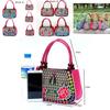 Elegant Fashion Yunnan National Style Embroidery Handbag For Women With Soft Handle
