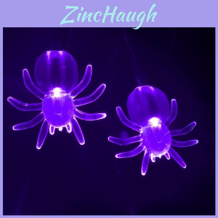 Enchanting 20 Led String Lights In Purple For Spooky Halloween Party Decor